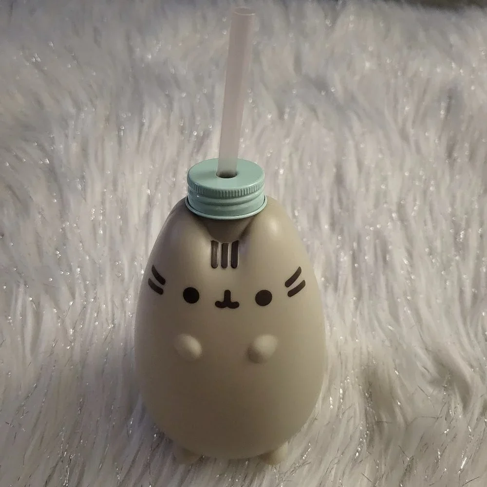 Pusheen Cup with Straw